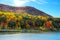 Autumn Mountain with Hudson River