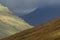Autumn mounts landscape in Scottish rocks - skye island