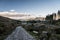 Autumn Nizke Tatry mountains scenery above Jasna resort in Slovakia