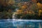 Autumn Onsen Lake Aomori Japan