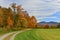 Autumn over a Vermont Meadow