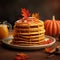 Autumn Pancakes: A Delicious Platter Of Cabincore-inspired Syrupy Goodness