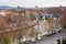 Autumn panorama of Rome from Aventine Hill