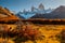 Autumn in Patagonia. Fitz Roy, Argentina