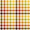 Autumn plaid pattern. Multicolored gingham vichy check in brown, red, orange, green, yellow, off white for flannel shirt.