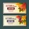 Autumn promo foliage vivid leaves