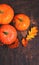 Autumn Pumpkin Thanksgiving Background concept - orange pumpkin