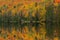 Autumn Reflections Alberta Lake