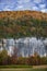 Autumn at Roark Bluff in Steel Creek Campground along the Buffalo River located in the Ozark Mountains, Arkansas