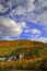 Autumn at Roark Bluff in Steel Creek Campground along the Buffalo River located in the Ozark Mountains, Arkansas