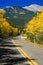 Autumn Rural Mountain Road