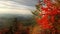 Autumn\'s beginning in the Blue Ridge Mountains