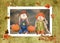 Autumn Scarecrow Couple