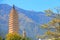 Autumn Scenery in Chongsheng Temple in Dali, Yunnan Province, China