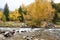 Autumn Scenery in Ile-Alatau National Park, Kazakhstan