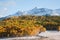 Autumn Scenery in the Rocky Mountains of Colorado.