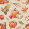 Autumn seamless pattern