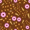 Autumn seamless pattern