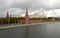 Autumn skies over the Kremlin, Moscow, Russia