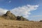 autumn sky geological formation rocky