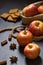 Autumn snack, apple cinnamon cookies