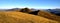 Autumn sunlight on the Grisedale Pike ridge