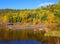 Autumn Surrounds Cliff Mine