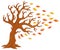 Autumn tree theme image 1