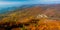 Autumn view of the Blue Ridge Mountains from Mary\'s Rock, in Shenandoah National Park, Virginia.