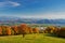 Autumn view from Horny diel over Banska Bystrica town