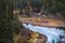 Autumn view of Oulanka National Park, landscape, a finnish national park in the Northern Ostrobothnia and Lapland regions of