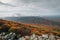 Autumn view from Ravens Roost Overlook, on the Blue Ridge Parkway in Virginia