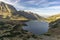 Autumn view of Valley of Five Polish Ponds. Tatra Mountains.