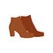 autumn warm clothes shoes womens shoes brown