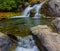 Autumn Waterfall, Mt. Rainier National Park, Washington State