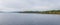 Autumn waterscape on Ladoga lake