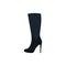Autumn woman high heel boot icon