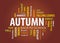 Autumn Word Cloud