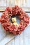 Autumn Wreath and Vintage Ted