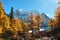 The Autumn at Yading Nature Reserve in Daocheng County ,China