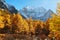 The Autumn at Yading Nature Reserve in Daocheng County ,China