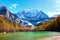 The Autumn at Yading Nature Reserve in Daocheng County ,China