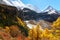The Autumn at Yading Nature Reserve in Daocheng County ,China