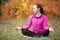 Autumn yoga: nature meditation