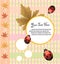 Autumnal card design