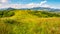 Autumnal countryside of Carpathian mountains