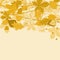 Autumnal leaves background