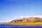 Autumnal nature on Lake Baikal. Landscape and flora of Baikal.