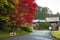 Autumnal scenery of Nikko national park