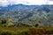 Autumnal View of a Valley From the Top of San Agustin Archeological park, Huilla, Colombia.